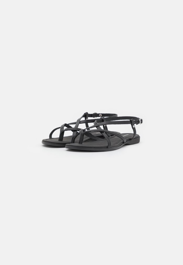 Sandales Anna Field T-bar Noir Femme | OAE-0517797